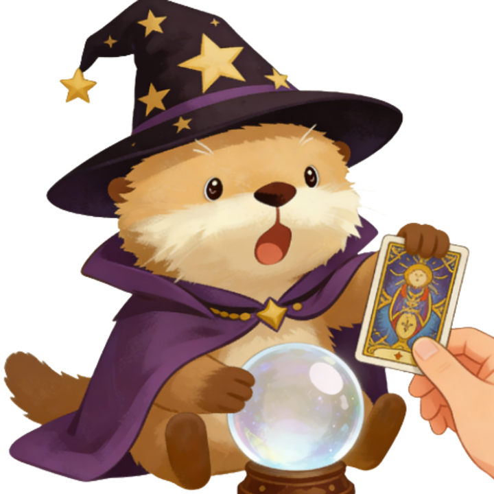 操控签筒的小海獭